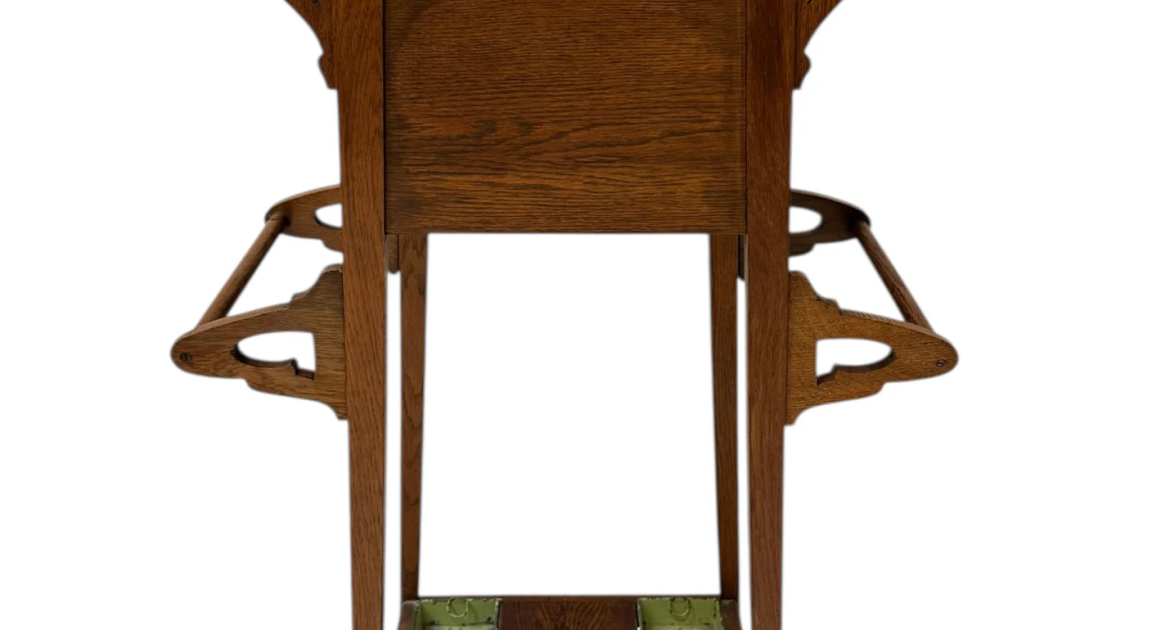 Arts & Crafts Art Nouveau Extra Large Pedestal or Plant Stand, 1900s